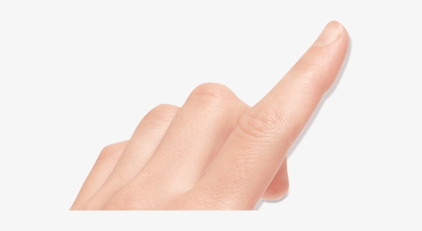 Zenfone 5 Beauty & Touch Finger - Finger On Smartphone Png, transparent png download