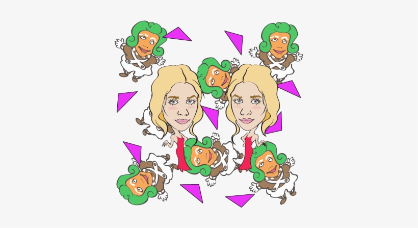 Triangles Are Still Waiting For Their Big Break Into - Mary Kate And Ashley Clip Art, transparent png download