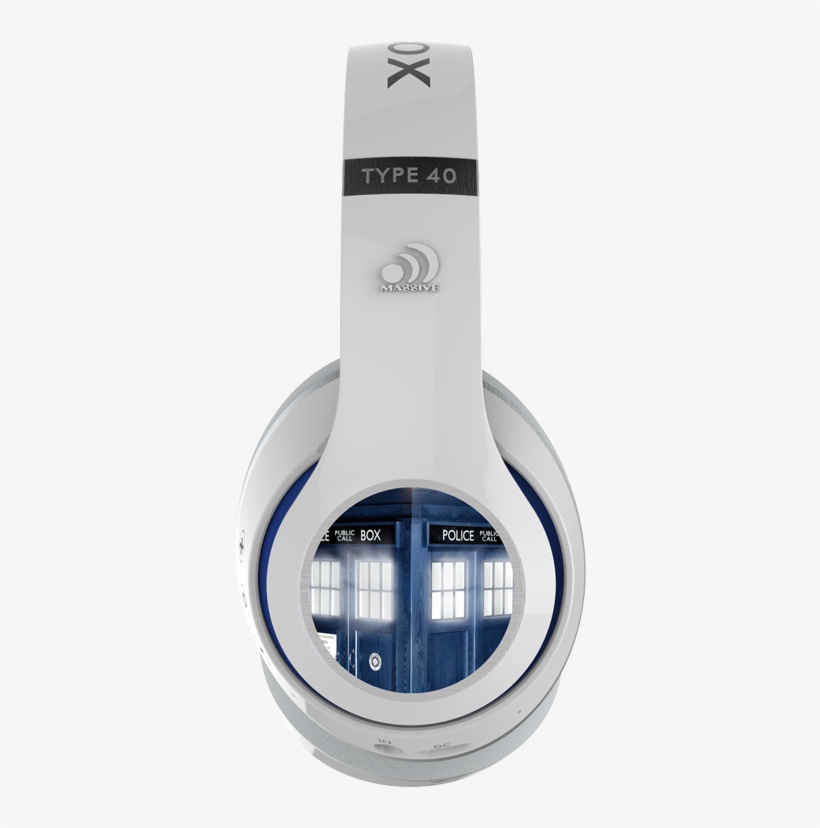 Doctor Who Tardis Bluetooth® Headphones - Doctor Who Headphones, transparent png download