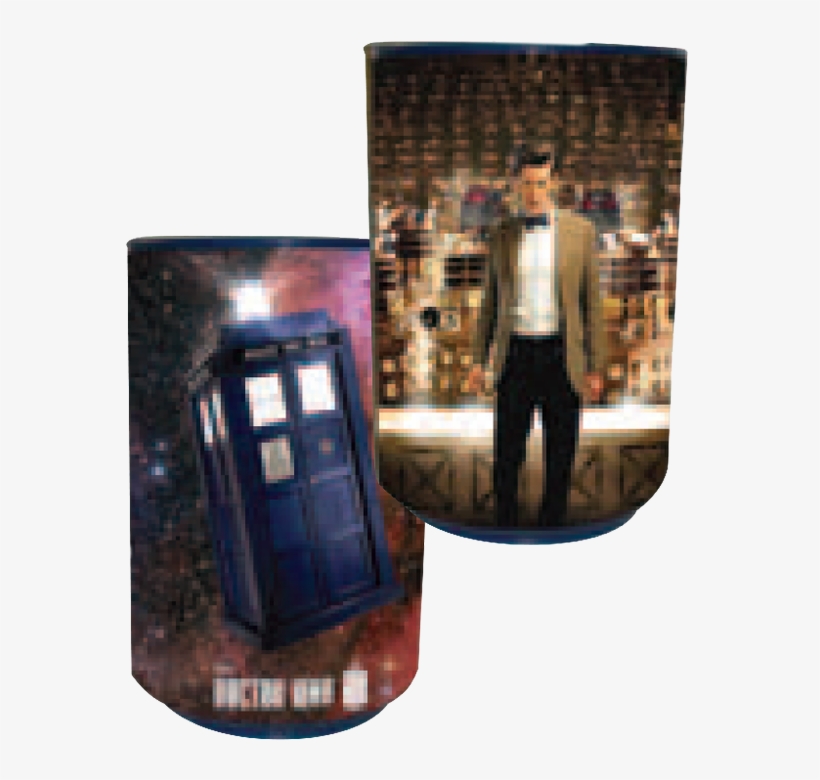 Doctor Who - Tardis & Dalek Talking Bin-wesdr247, transparent png download