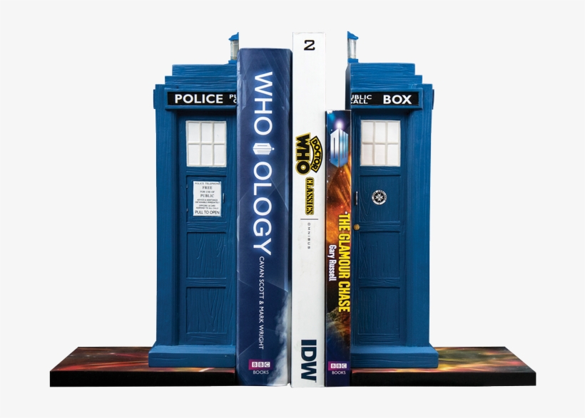 Tardis Bookend Set - Tardis Bookends, transparent png download