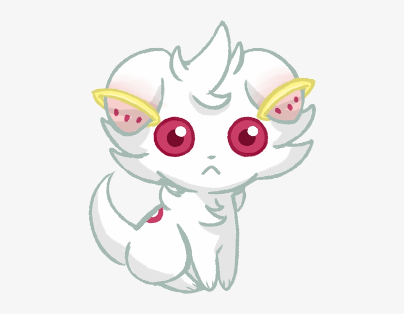 Kyubey Pink Flower White Mammal Cartoon Vertebrate - Kyubey Espurr, transparent png download