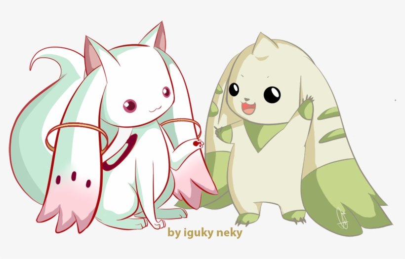 Kyubey & Terriermon - Terriermon, transparent png download