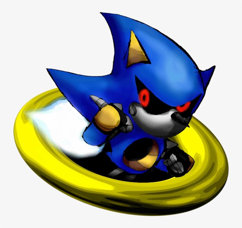 Metalsonic - Sonic The Hedgehog, transparent png download
