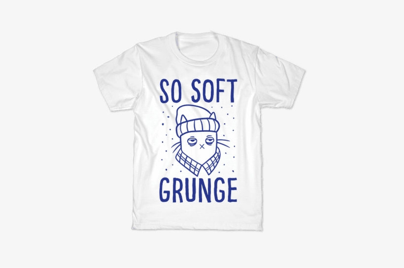 Soft Grunge Cat Kids T-shirt - Run Jump Throw Repeat, transparent png download