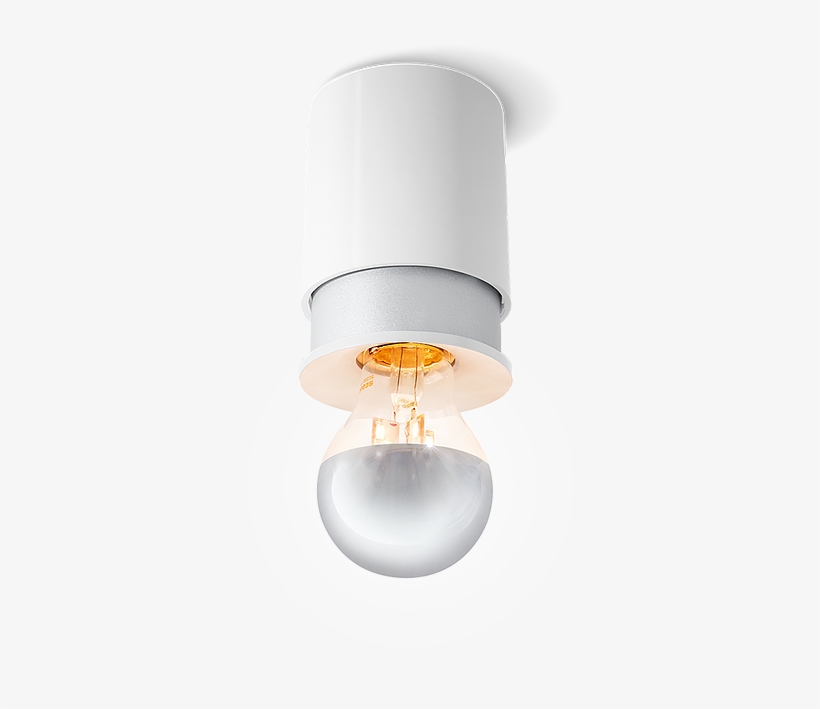 Twister Living White Silver - Ceiling Fixture, transparent png download