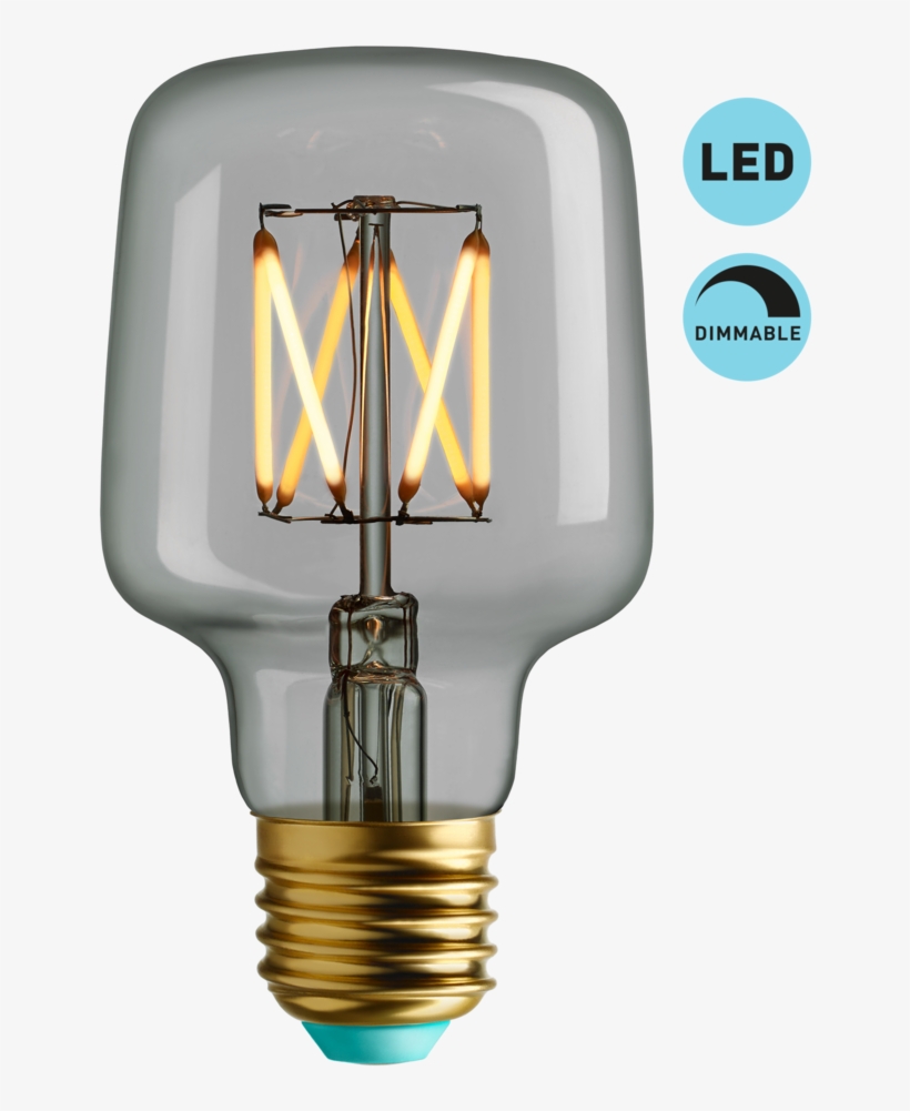 Wattnott Edison Style Led Bulb - Wilbur Plumen, transparent png download