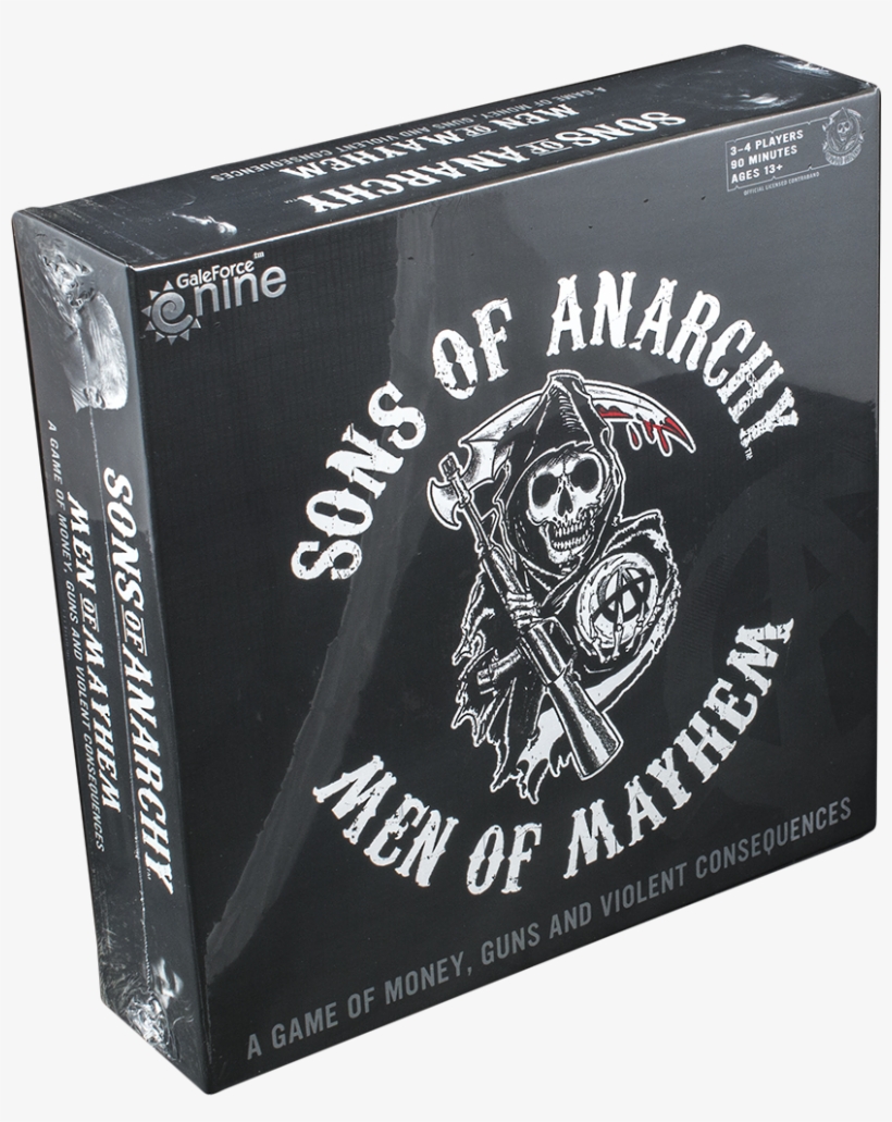Sons Of Anarchy Sons Of Anarchy Men Of Mayhem Board Game Transparent PNG 827x1000 Free