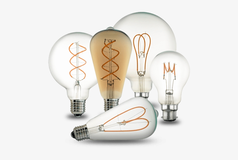 37149 - Flexible Filament Led Lamp, transparent png download