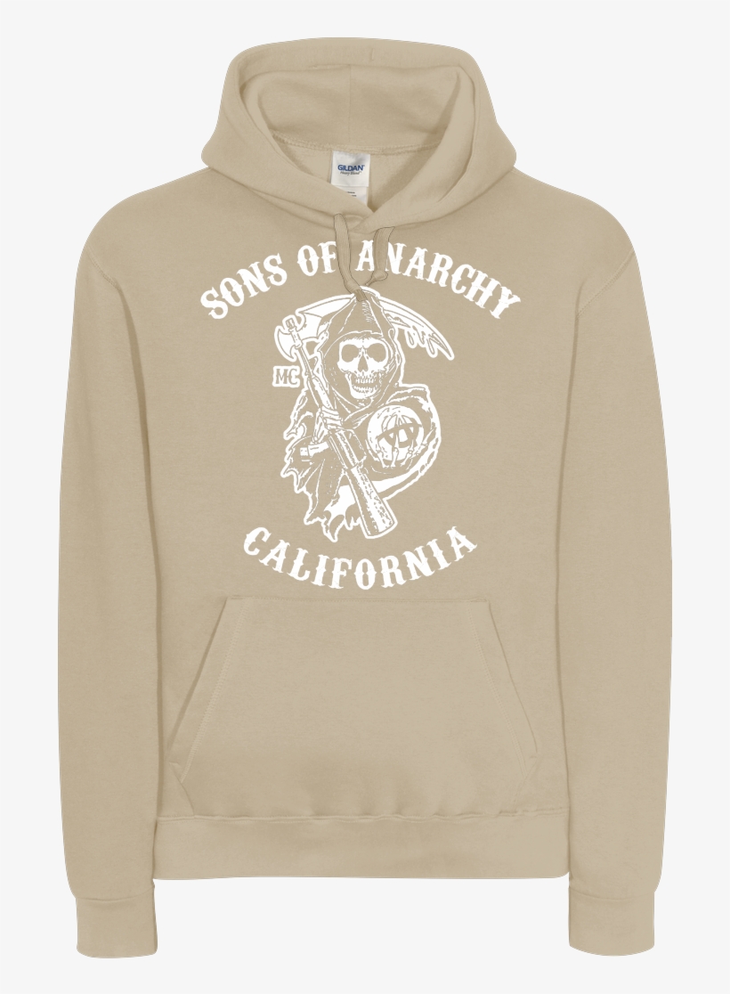 3dsupply Original Sons Of Anarchy Sweatshirt B&c Hooded - Printed Picks Company Sons Of Anarchy Redwood Guitar, transparent png download
