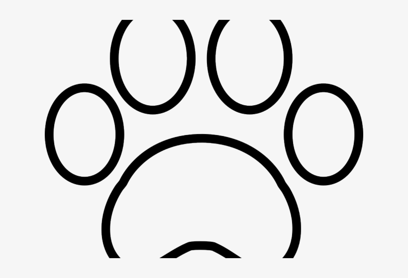 White Paw Print - Paw, transparent png download