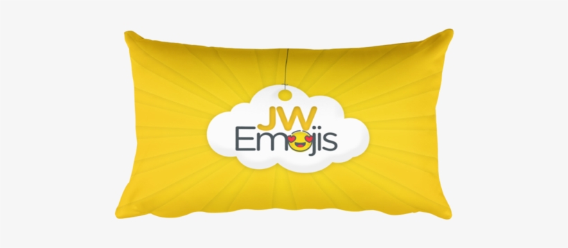 Jw Emojis Rectangular Pillow - Throw Pillow, transparent png download