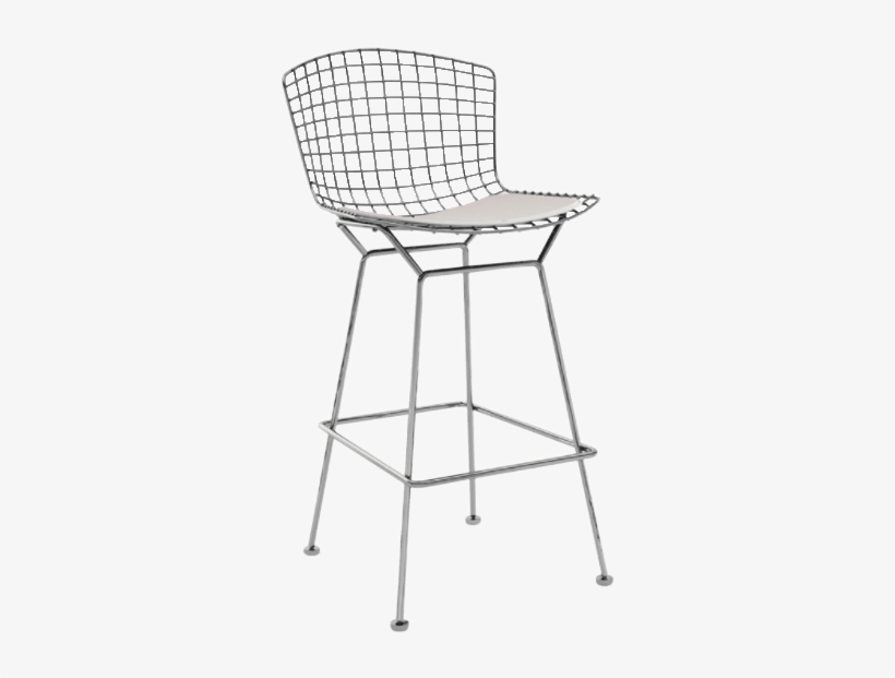 Bertoia Barstool - Knoll Bertoia Barstool With Seat Pad - K24264 - Lime, transparent png download