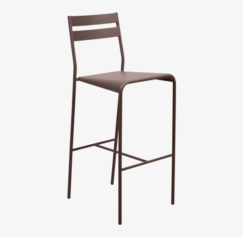 Facto - Fermob Facto Bar Chair - H 75 Cm - Metal. Nutmeg, transparent png download