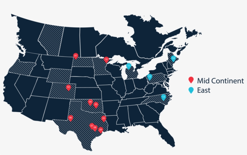 Locations - Us Map Vector Png, transparent png download