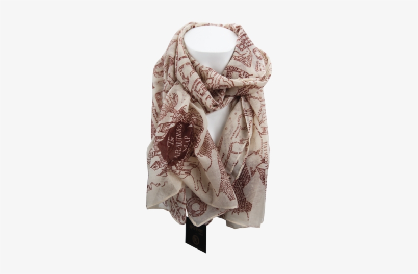 The Marauder's Map Scarf - Marauders Map Scarf, transparent png download