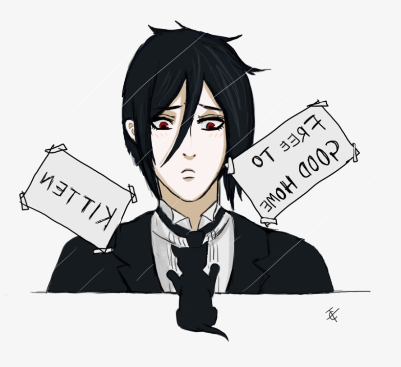 Sebastian At The Pet Shop - Fan Art Black Butler, transparent png download