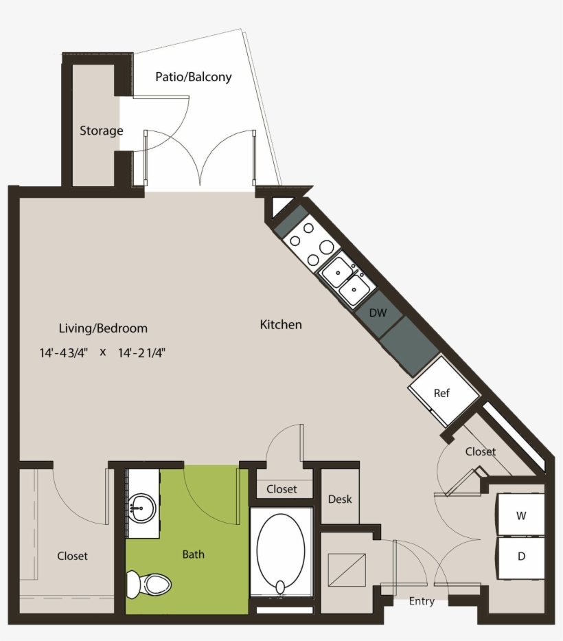 E1 - Floor Plan, transparent png download