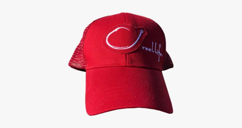 Script Circle Hook Patch Fishing Trucker Hat - Hat, transparent png download