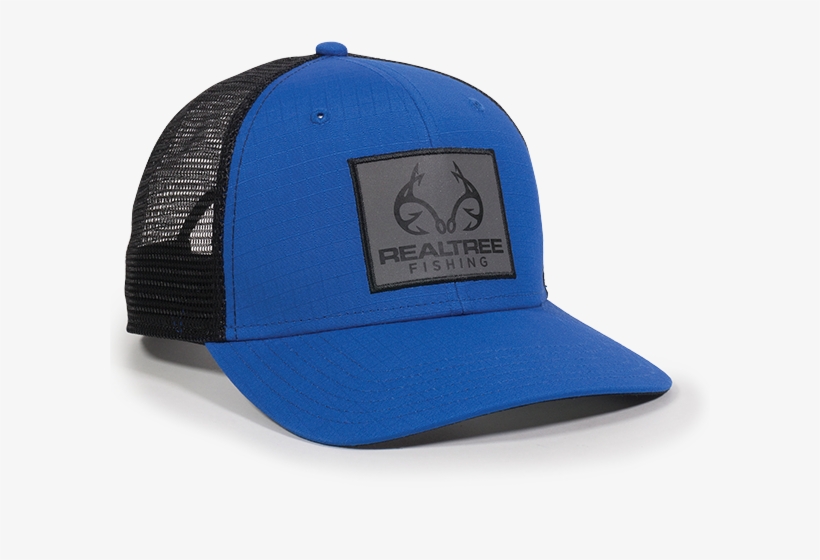 Oc Realtree Fishing Royal And Black Hat - Orange County, transparent png download