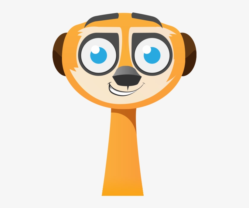 Meerkat2 - Meerkat Cartoon Png, transparent png download