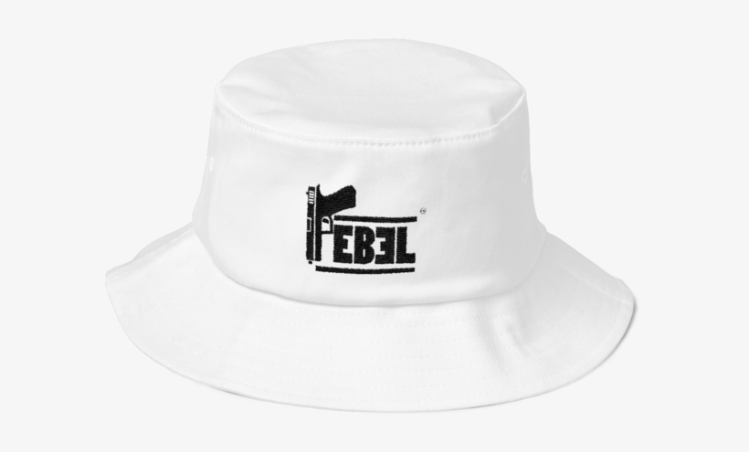 Old School Bucket Hat - School, transparent png download
