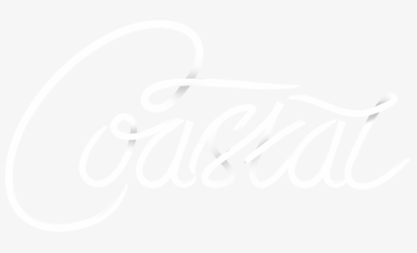 Coastal - Calligraphy, transparent png download
