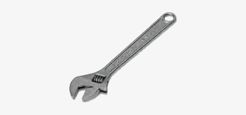 Adjustable Wrench - Product - Wrench, transparent png download
