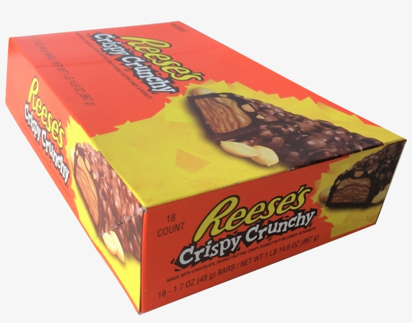 Reese's Crispy Crunchy Box - Reese's Nutrageous Bars, 1.66 Oz, 18 Count, transparent png download
