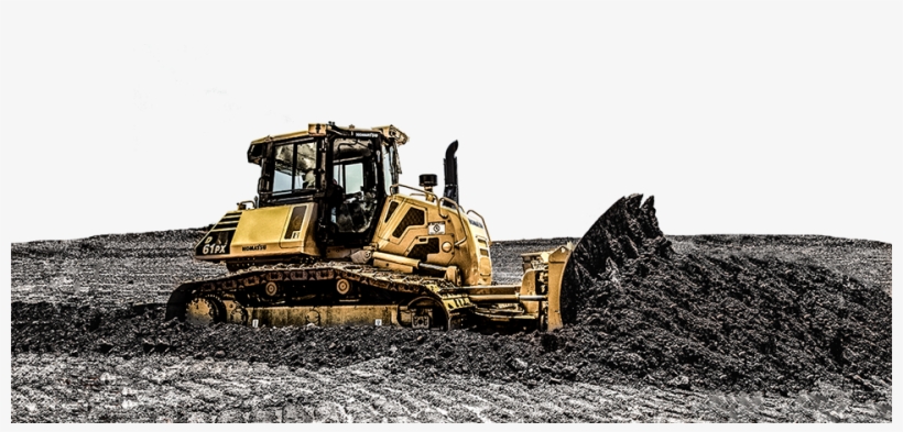 Komatsu Dozers - Transparent Bulldozer, transparent png download