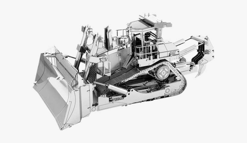 Picture Of Cat Dozer - Metal Earth Cat Dozer Model, transparent png download