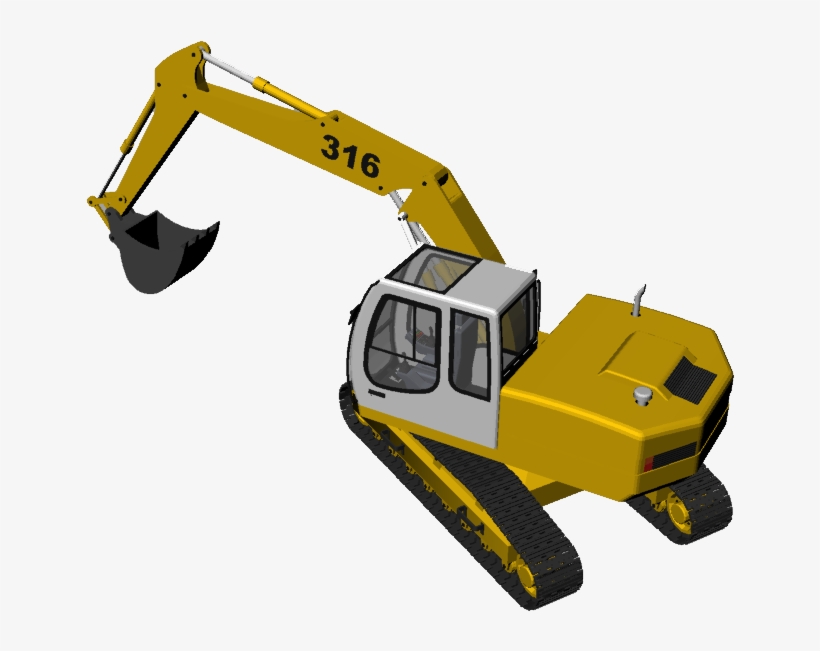 Bulldozer, transparent png download