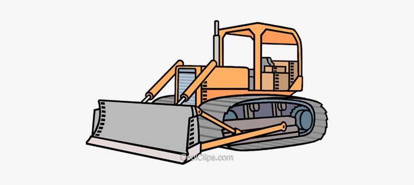 Bulldozer - Plow Clipart, transparent png download