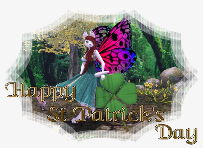 Happy St Patrick's Day - Floral Design, transparent png download