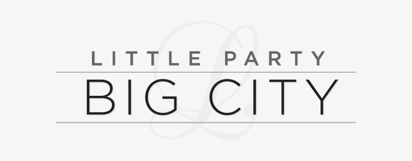 Little Party Big City - Calligraphy, transparent png download