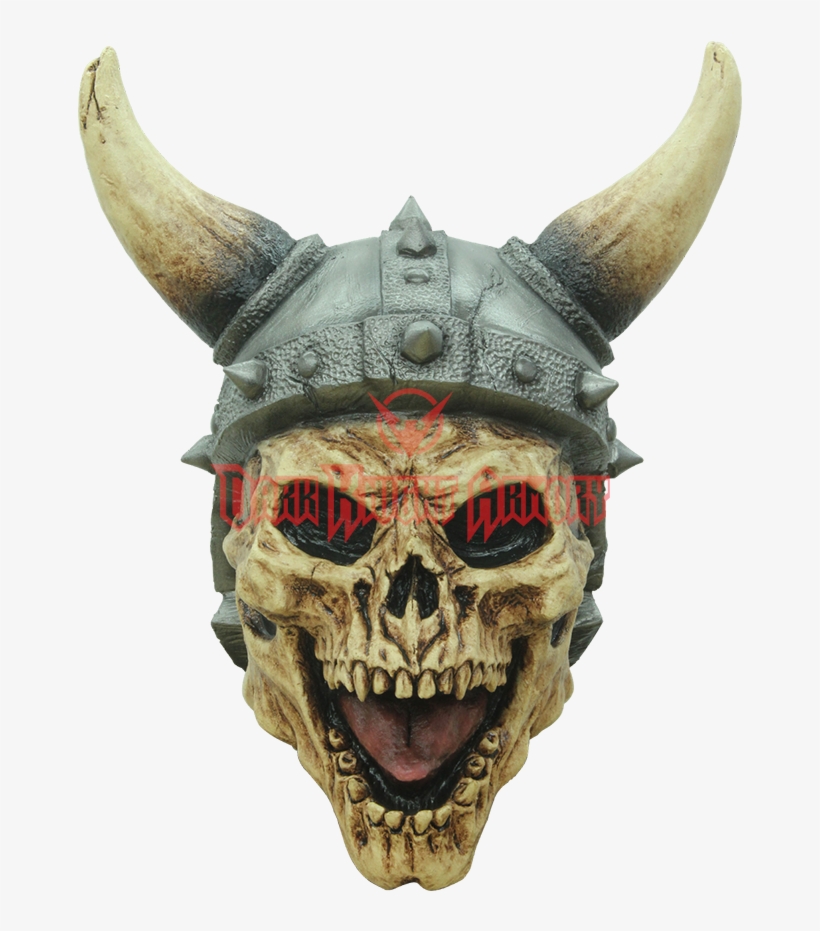 Viking Skull Mask - Viking Skull Mask By Spirit Halloween, transparent png download