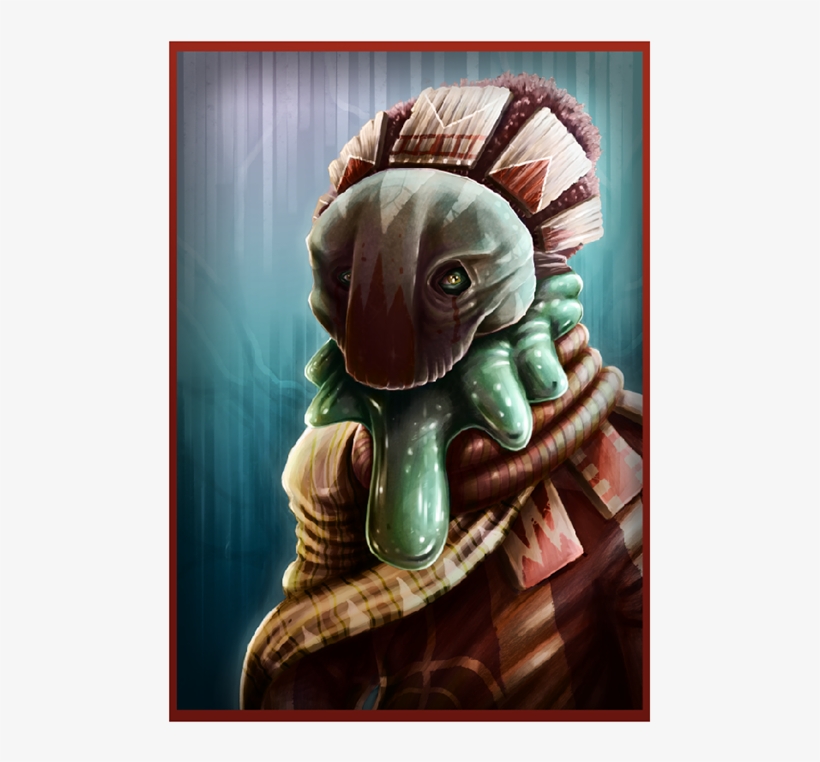 This Time A Calm And Friendly Blob Headed Alien With - Mask, transparent png download