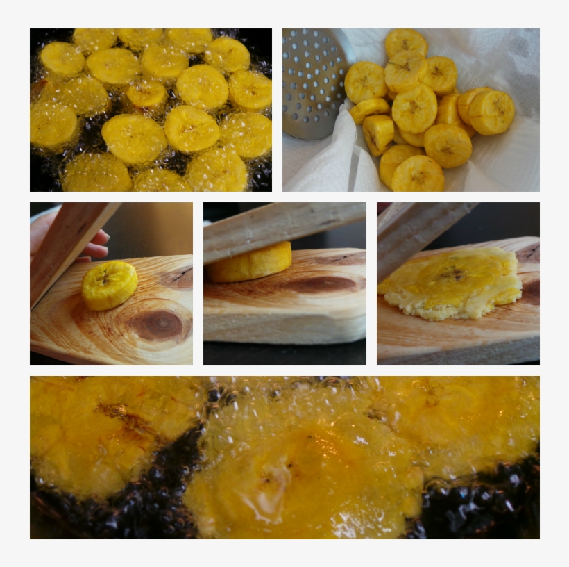 ¿sabes Hacer Tostones Carne Asada Con Tostones Y Salsa - Hacer Tostones Paso A Paso, transparent png download