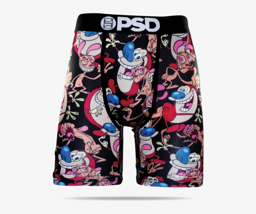 Psd Underwear Men's Ren & Stimpy Boxer Brief 91171007 - Psd Men's Abstract Lion Medium Org, transparent png download