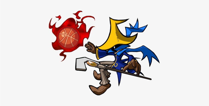 Mario Slam Basketball Mago Negro - Black Mage Sports Mix, transparent png download