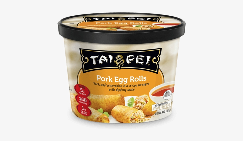 Tai Pei Egg Rolls, Pork - 24 Oz, transparent png download