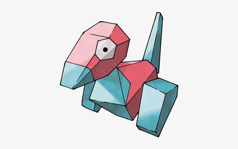 46582852 - >> - Porygon Pokemon Go, transparent png download