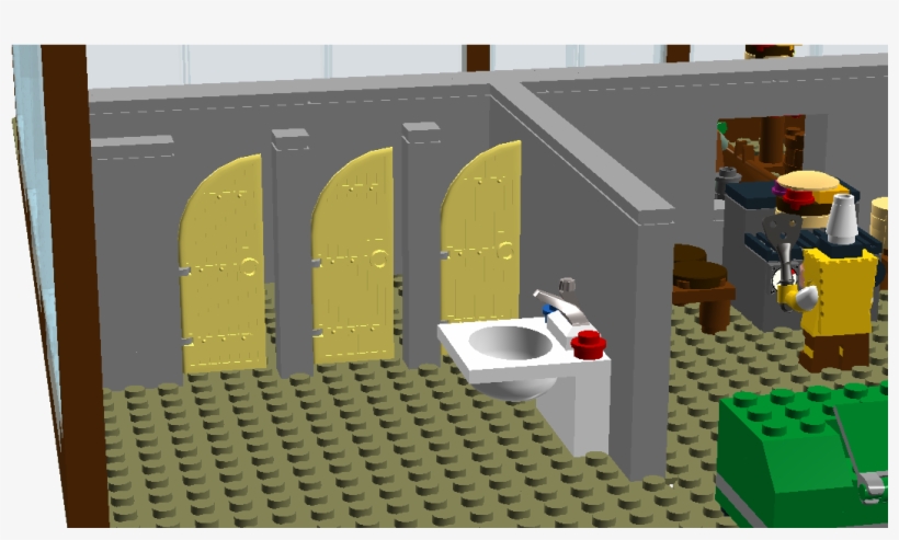 Lego Krusty Krab, transparent png download