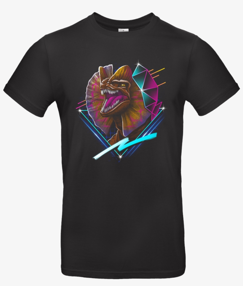 Vincent Trinidad Rad Dilophosaurus T-shirt B&c Exact, transparent png download