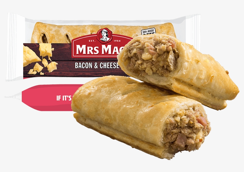 Bacon & Cheese Roll - Bacon, transparent png download