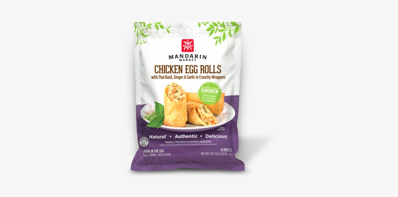 Chicken Egg Rolls - Paper Bag, transparent png download