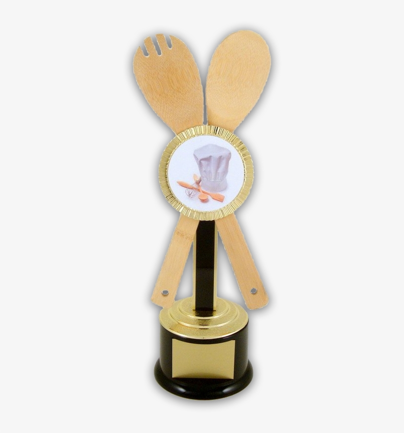 Deluxe Cooking Trophy With Custom Logo - Gluten Free Gourmand [book], transparent png download