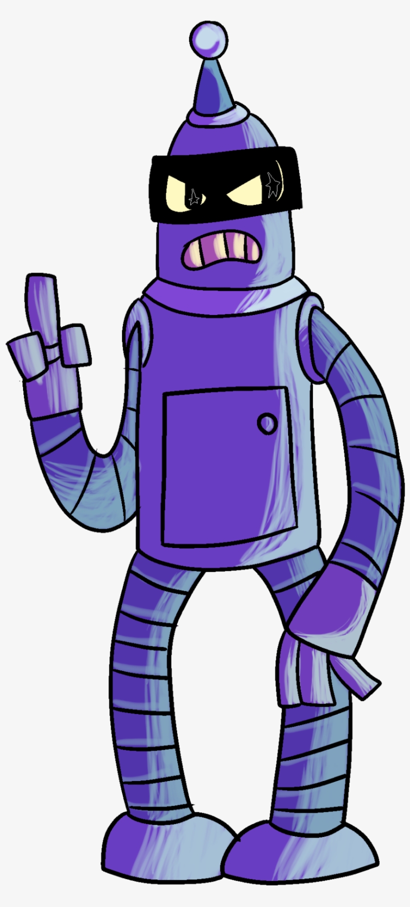Bender Bender Bending Rodriguez Futurama My Art - Cartoon, transparent png download