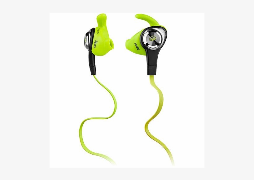 Auction - Monster Intensity Sport. Plug-in Earphones Green, transparent png download