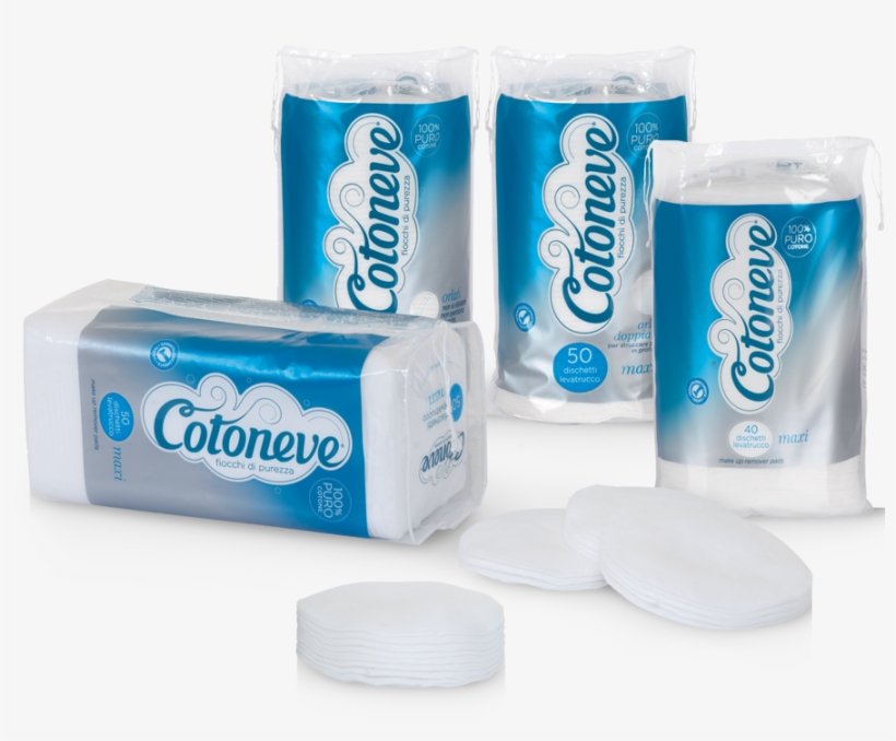 Maxi Make-up Remover Cotton Pads - Cotoneve Maxialoe X 60 Discs, transparent png download